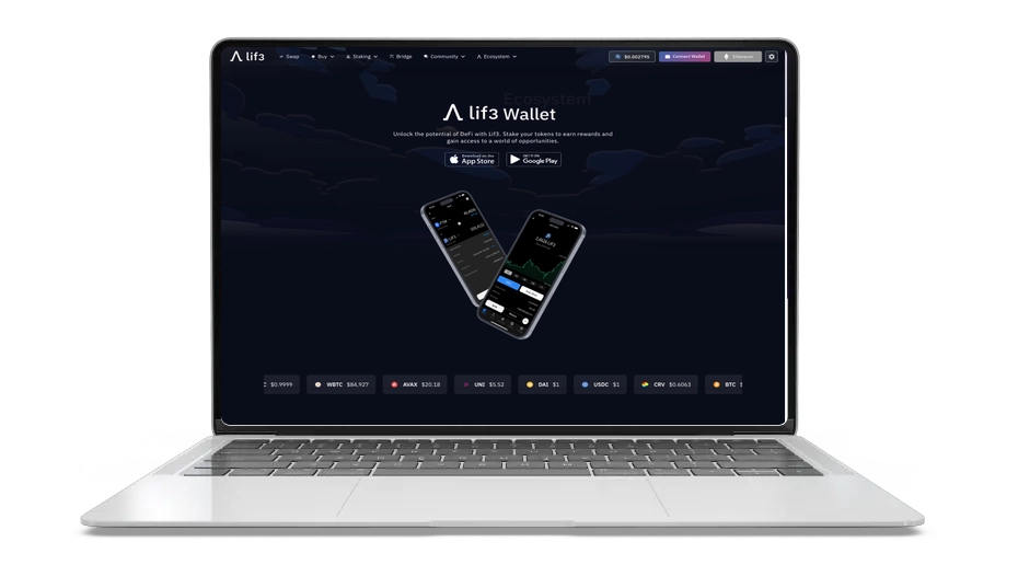 Lif3: Multi‑Chain DeFi Token for Staking, Trading and Gas