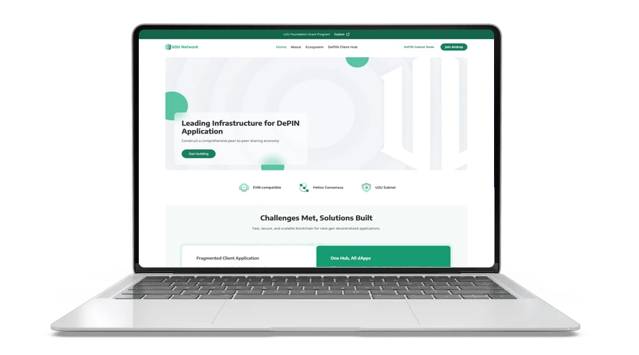 U2U Network: Fast DePIN Layer‑1 for Real‑World Web3