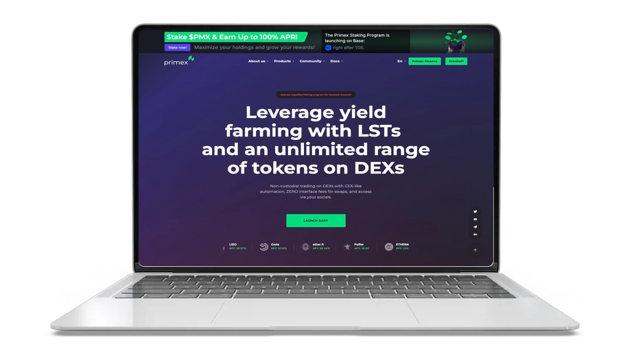 Primex Finance (PMX): The DeFi Prime Brokerage Token