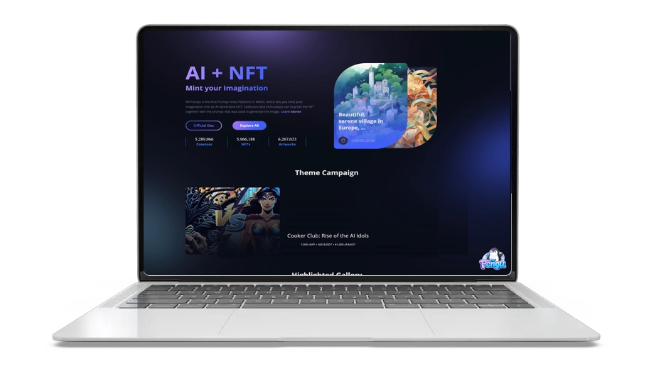 NFPrompt (NFP): Pioneering AI-Art NFT Marketplace