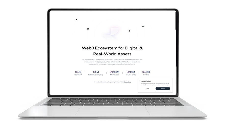 توکن شبکه ریلیو (RIO): دارایی‌های دنیای واقعی روی زنجیره