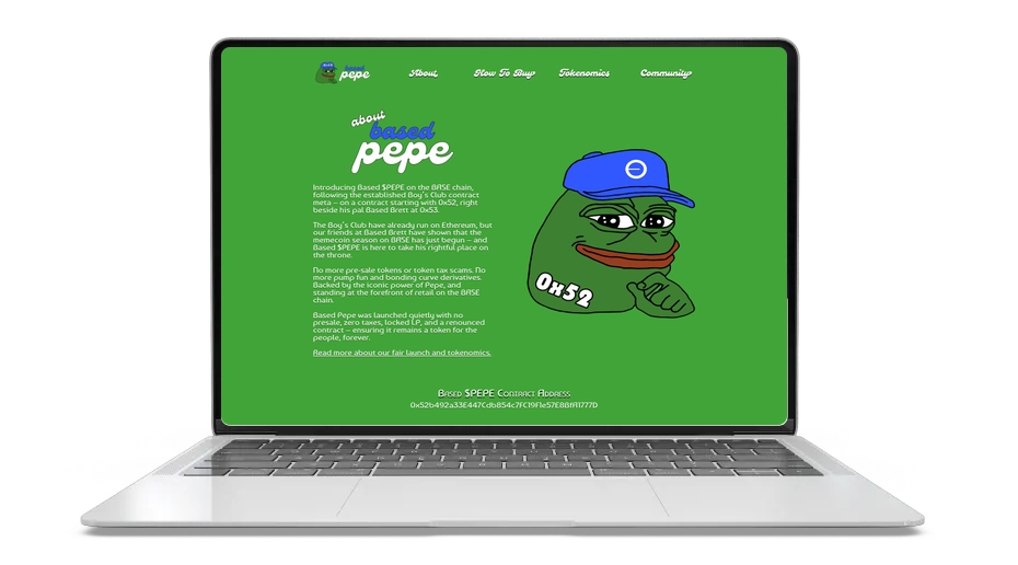 پپه پایه: یک سکه میم روی پایه