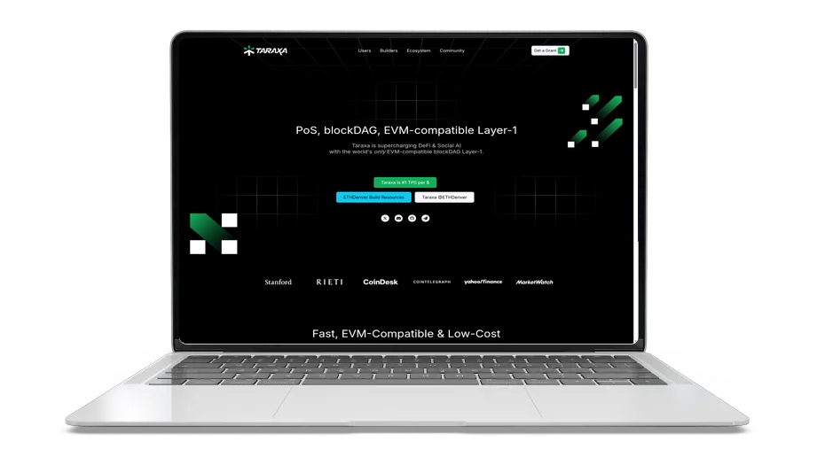 Taraxa (TARA): High‑Speed Audit‑Logging Layer‑1 Blockchain