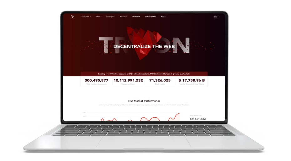 TRON (TRX): Fast and Scalable Blockchain