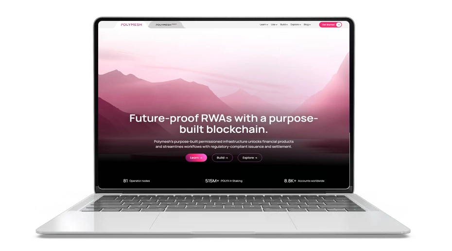 Polymesh (POLYX) – regulated blockchain for tokenized securities