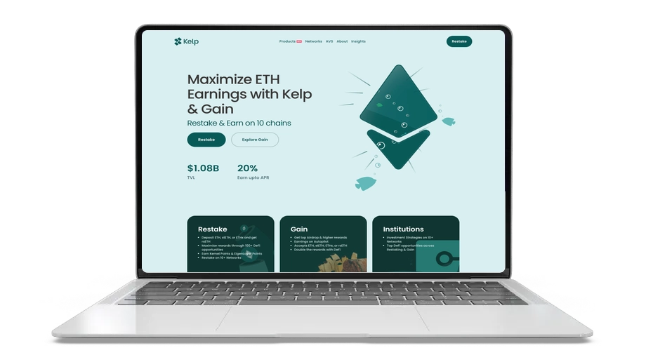 Kelp Gain (ageth): Fast, Sustainable DeFi Utility Token