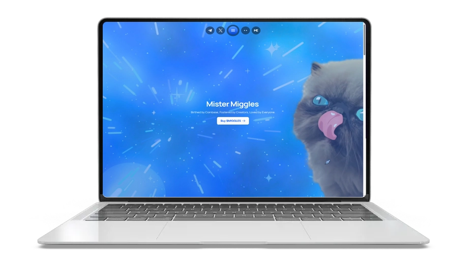 Mister Miggles: A Playful Cat Token on Base