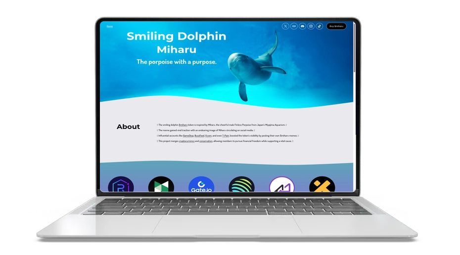 Smiling Dolphin (miharu): agile DeFi coin for fast staking