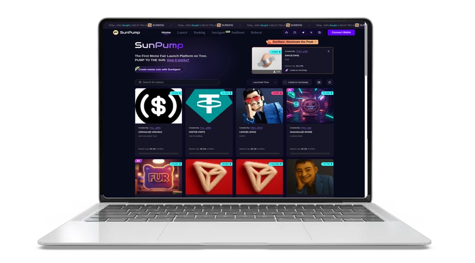 Sundog: Tron’s Rising Meme Coin