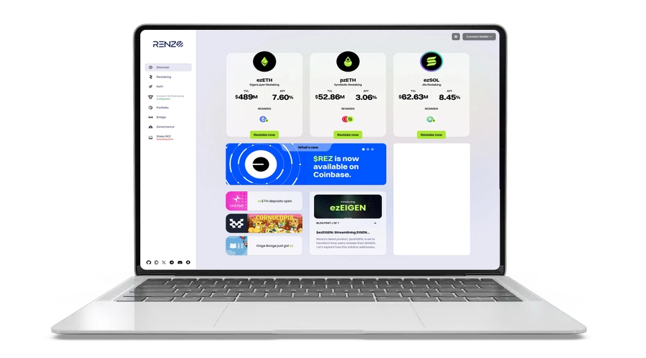 Renzo Restaked SOL (ezSOL): Liquid Staking on Solana