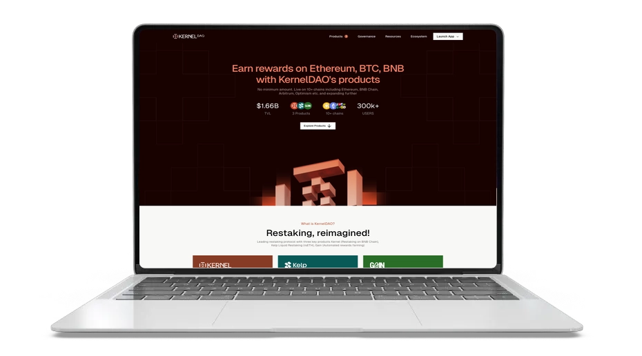 KernelDAO: Pembangkit Tenaga Resttaking Multi-Rantai