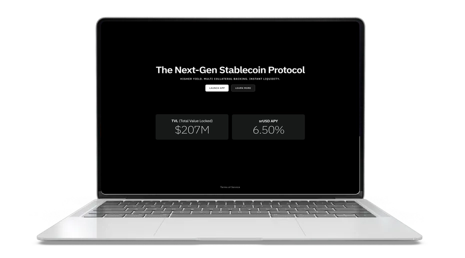 Reservoir rUSD: Renditebringender dezentraler USD-Stablecoin