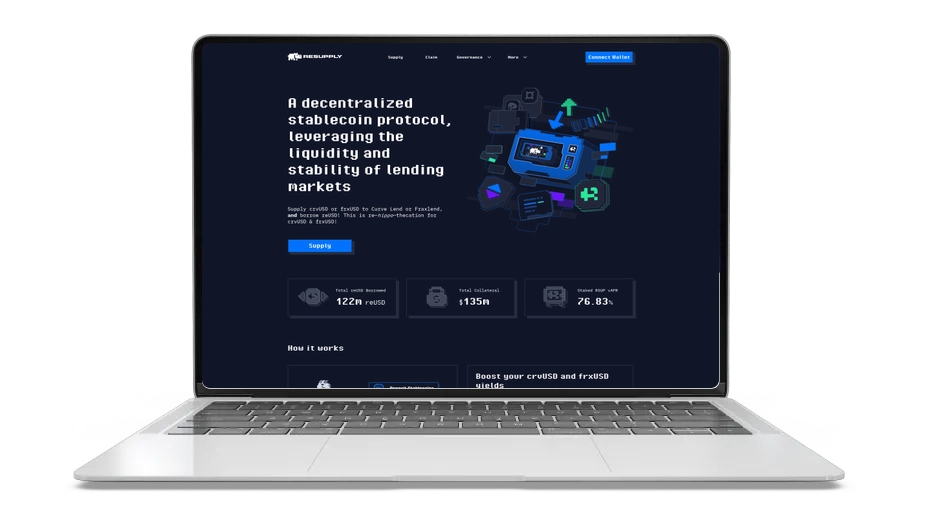 Resupply USD (REUSD): Stablecoin com rendimento melhorado para DeFi
