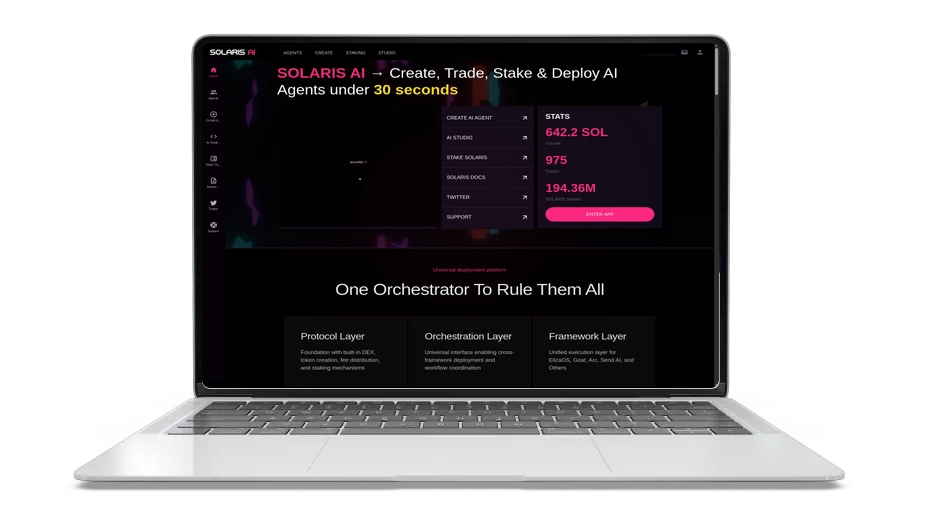 Solaris AI: Tokenizing Autonomous Influencer Agents