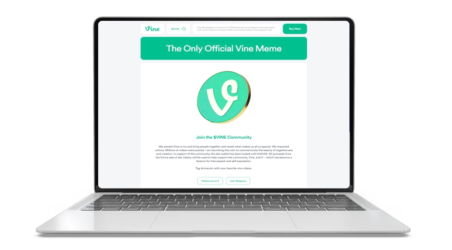 Vine Coin (VINE): Yaratıcı Geleceğe Sahip Solana Meme Token'ı