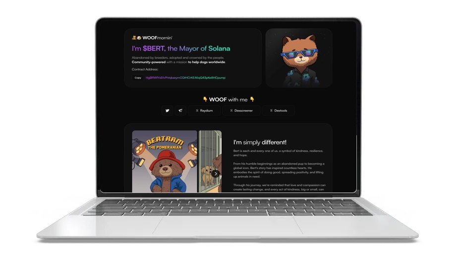 برترام، سگ پامرانیان - یک میم سولانا، نشانه ای برای خوبی ها