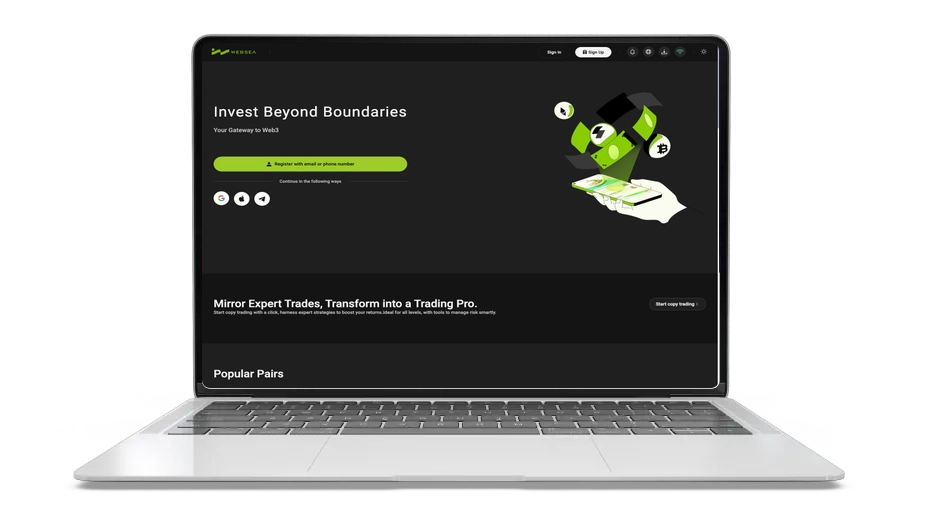 Websea (WBS): Fast, deflationary token for social crypto trading