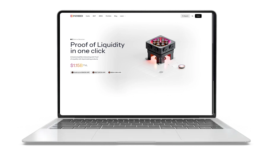 Infrarot-Bera: Liquid Staking Power