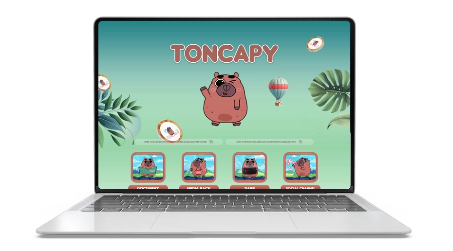 TonCapy (TCAPY): Telegram‑native community & DeFi coin