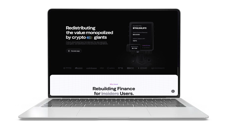 USUALx: User‑Owned Yield Stablecoin & Governance Token