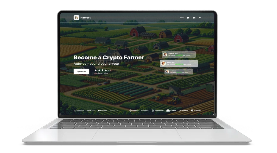 Harvest Finance: Grow DeFi Yields Fast