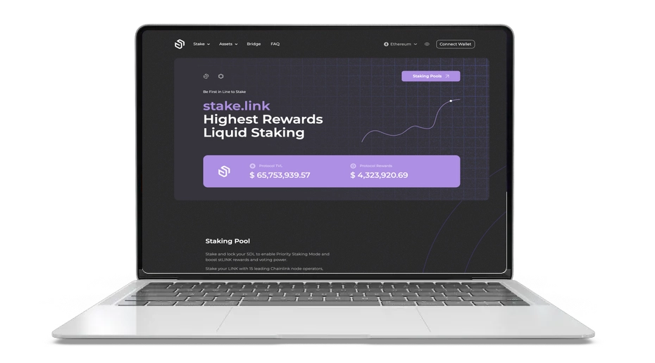 Staked LINK (stLINK): Earn Yield on Chainlink