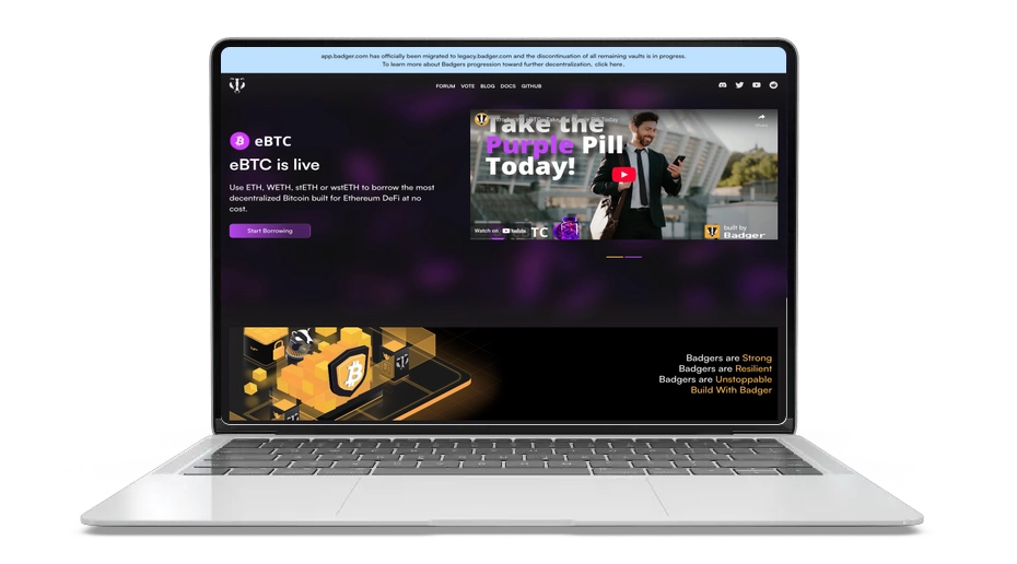 Badger: BTCとDeFiの統合