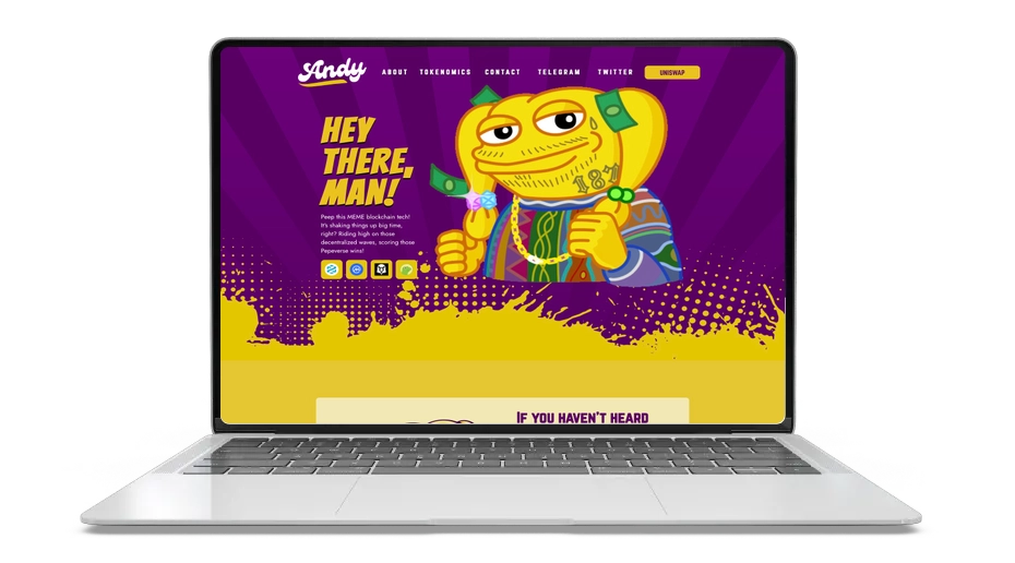 ANDY ETH: Zero‑Tax Frog Coin Riding Meme Power