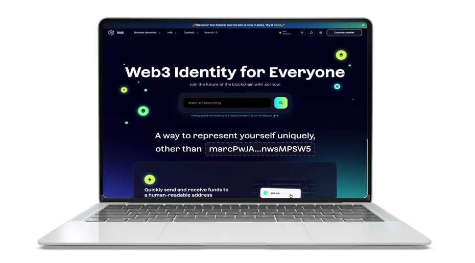 Solana-nimipalvelu (FIDA): Nopea .sol-verkkotunnuksen identiteetti