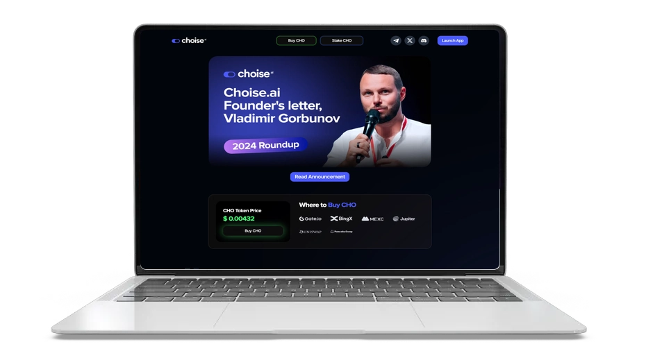 אסימון Choise.ai: גישור בין CeFi ל-DeFi