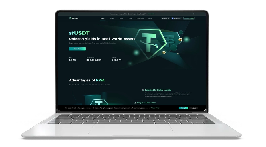 Kääritty panostettu USDT: Vakaa tuottopotentiaali