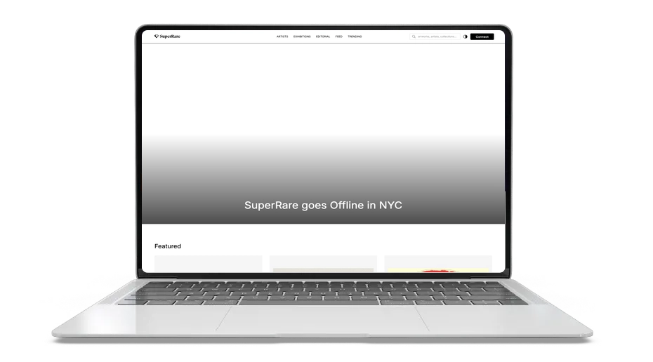 SuperRare: 큐레이팅된 NFT 마켓플레이스