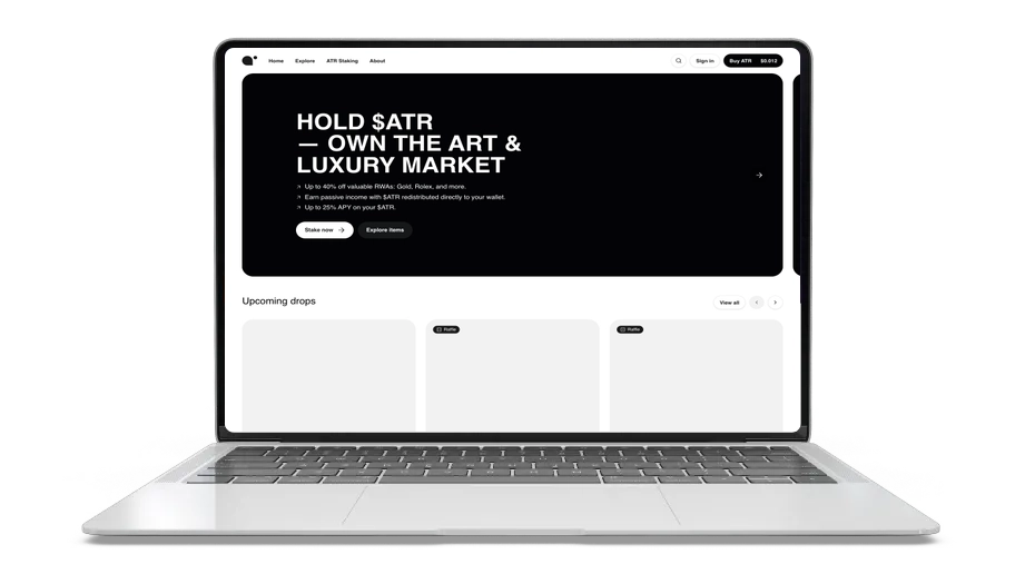 아트레이드(ATR): 진짜 예술, 진짜 가치